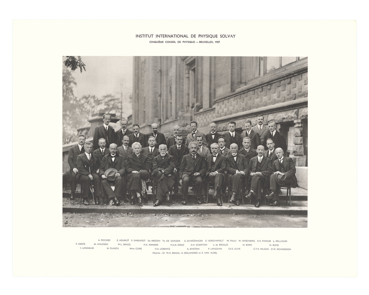 Plasma Physicists at the Famous 1927 Solvay Conference on Quantum Mechanics